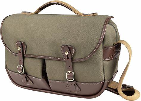 Billingham Mini Eventer - Sage Fibrenyte & Chocolate Leather