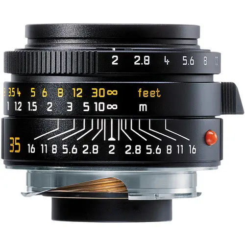 [SHLM11879-9] Leica 35mm f/2 Summicron-M ASPH Bk Ø E39 Grade 9