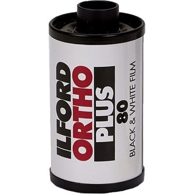 [1180958] Ilford ORTHO PLUS 80 ISO Black & White Film 35mm 36exp