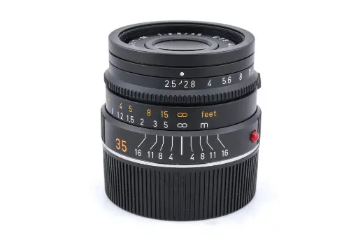 [SHLM11643-0] Leica 35mm f/2.5 Summarit M Black - Grade 10