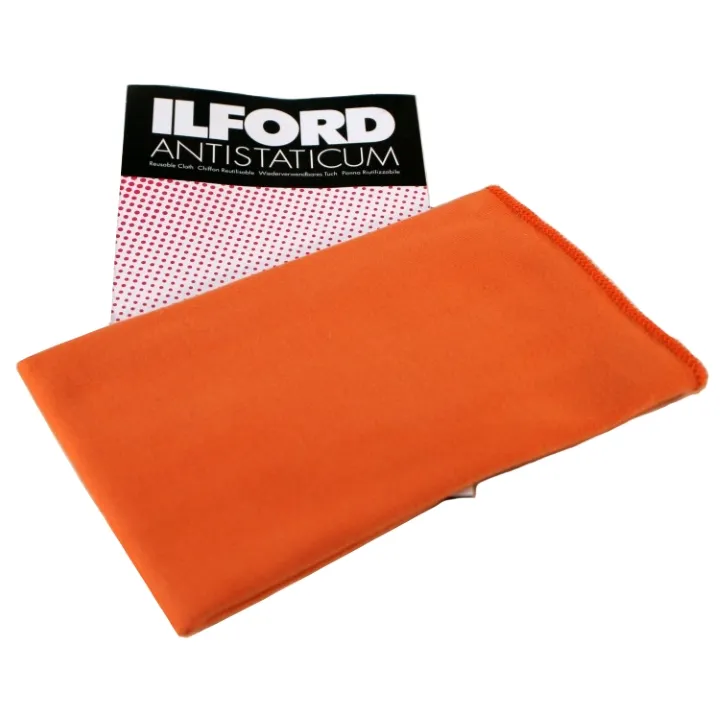 [1203547] Ilford Antistatic Cloth Orange