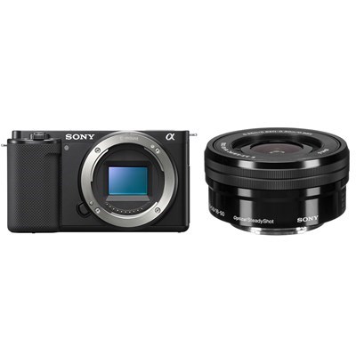 [ZVE10LB] Sony ZV-E10 + 16-50mm f/3.5-5.6 Vlog KitBlack