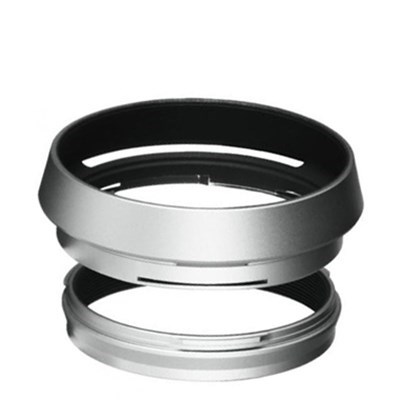 [16144574] Fuji LH-X100 Lens Hood & AR-X100 Adapter Silver for X100 Series