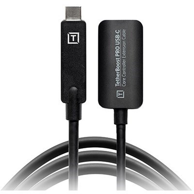 [30.TBPRO3-BLK] Tether Tools TetherBoost Pro 5m (16') USB-C Core Controller Extension Cable - Black