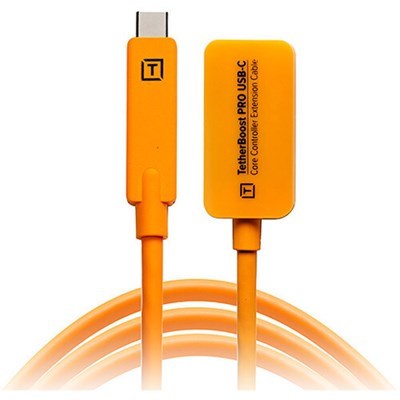 [30.TBPRO3-ORG] Tether Tools TetherBoost Pro 5m (16') USB-C Core Controller Extension Cable - Orange