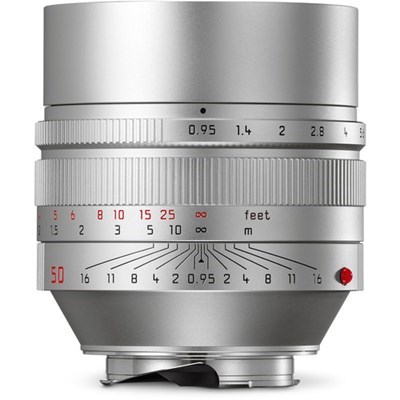 [LM11667] Leica 50mm f/0.95 Noctilux-M ASPH Lens - Silver