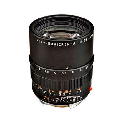 [LM11637] Leica 75mm f/2 APO-Summicron-M ASPH Lens