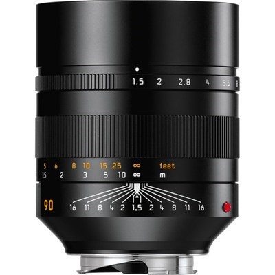 [LM11678] Leica 90mm f/1.5 Summilux-M ASPH Lens