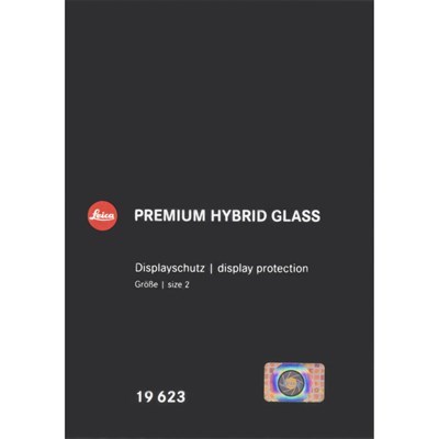 [LM19623] Leica Display Protection Size 2 Premium Hybrid Glass: M10, M10-P, SL & Q2