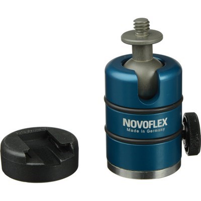 [NEIGER19P] Novoflex Ball Head w/ Pan Base Control & Cold Shoe Adapter