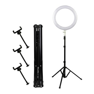 [PT81504] Phottix Nuada Ring 60C LED Light (Light Stand & Smartphone Mount)