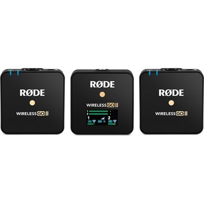 [RODWIGOII] Rode Wireless GO II Dual Compact Wireless Microphone System