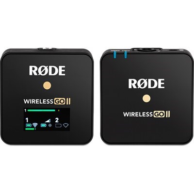 [RODWIGOIISINGLE] Rode Wireless GO II Single Compact Wireless Microphone System