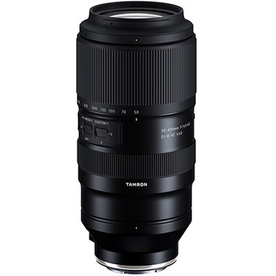 [TAA067SONY] Tamron 50-400mm f/4.5-6.3 Di III VC VXD Lens: Sony FE