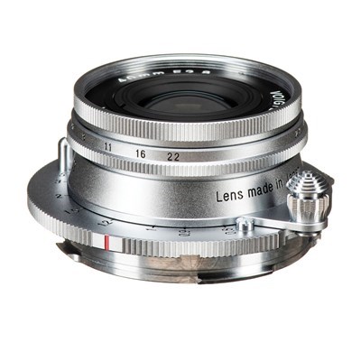 [V-M4028S] Voigtlander 40mm f/2.8 HELIAR Aspherical Lens Silver: Leica M