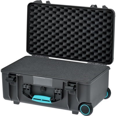 [HPRC2550WCUBZ40] HPRC 2550W Wheeled Hard Case w/ Cubed Foam Grey/Turquois