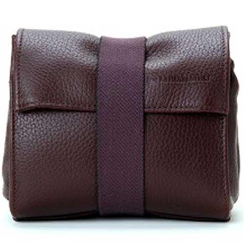 [ACAM77BRN] Artisan & Artist ACAM-77 Leather Camera Pouch - Brown