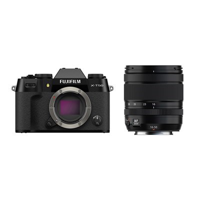 [16828478] Fujifilm X-T50 Black + 16-50mm f/2.8-4.8 R LM WR Lens