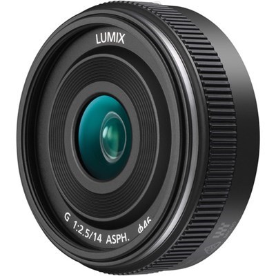 [H-H014AE-K] Panasonic 14mm f/2.5 Lumix G AF ASPH Lens