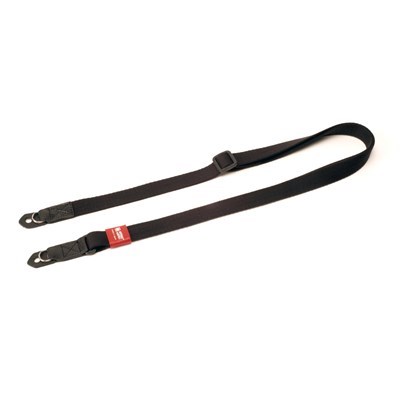 [SHACAM100ABKR-9] Artisan&Artist ACAM-100 Cloth and Leather Camera Strap Black Grade 9